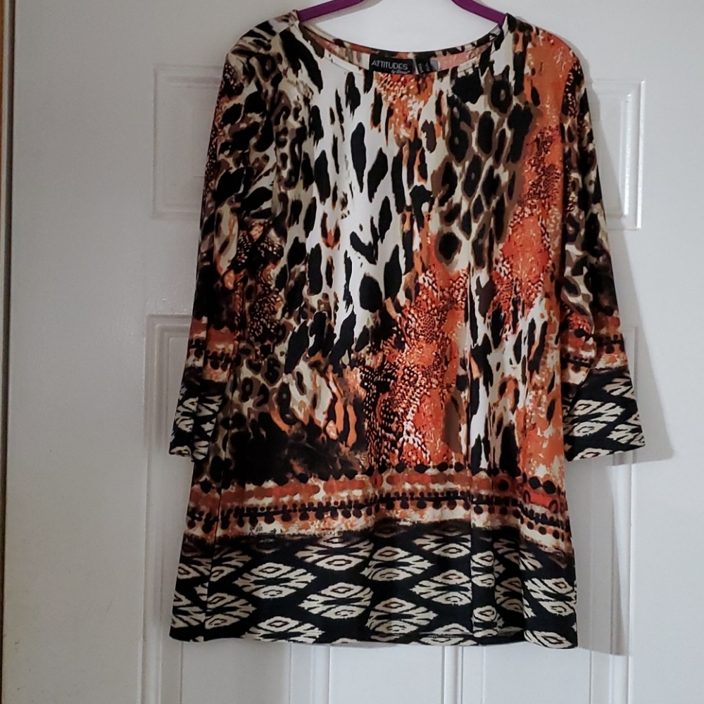 Attitudes by Renee large tunic